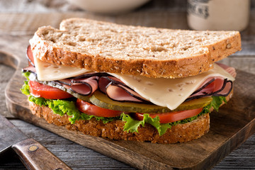 Schinken-Käse-Sandwich