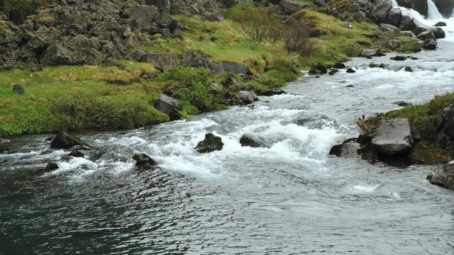 Althing Wasserfall Island
