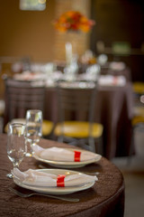 Decoração de mesa para festa