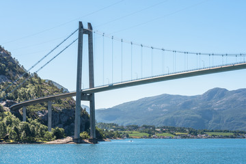  Suspension bridge over the fjord II