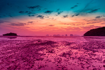 Sunset at Koh Yaoh Noi, Thailand