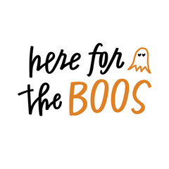 Here for the boos