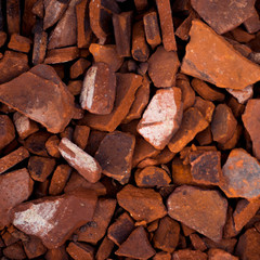Pieces of brick texture - 223609759
