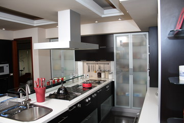 interior of a modern kitchen