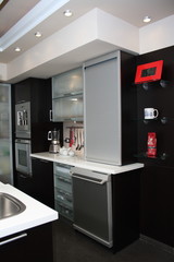 interior of a modern kitchen