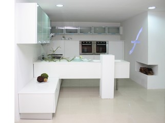 interior of a modern kitchen