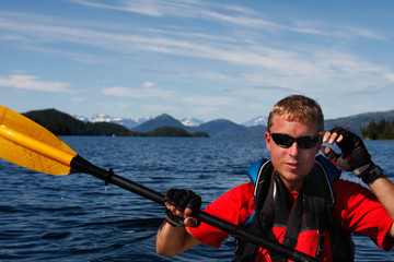 Alaskan Kayaker