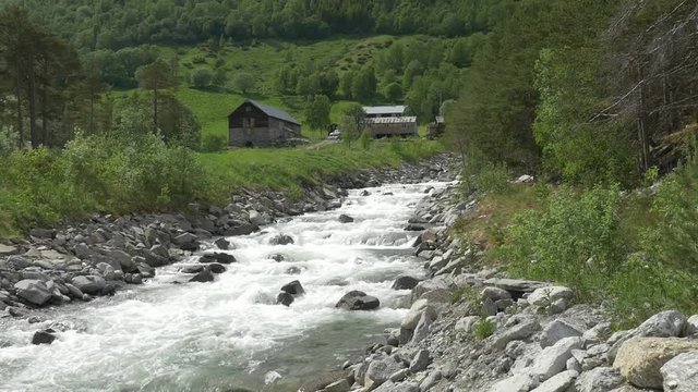 Wild River Stream In Norway - Native Version