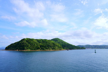 Fototapeta premium [長崎県]佐世保湾高後埼