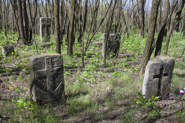 Stone crosses