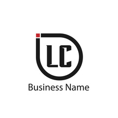 Initial Letter LC Logo Template Design