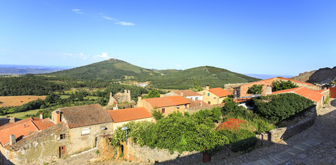Fototapeta na wymiar Castelo Rodrigo – Panoramic View
