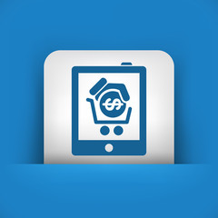 Tablet store icon