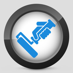 Painter roll icon © Myvector