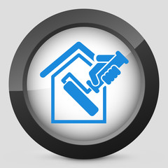 Painter roll icon © Myvector