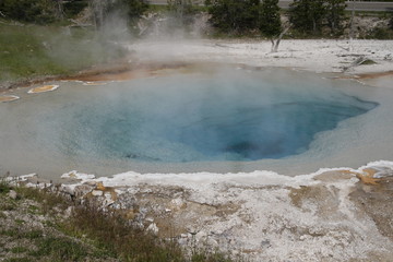 Hot ponds in yewllowton
