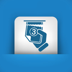 Ticket queue icon