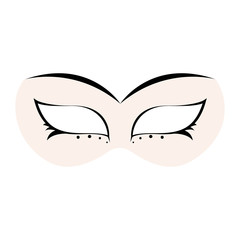 Halloween cartoon mask