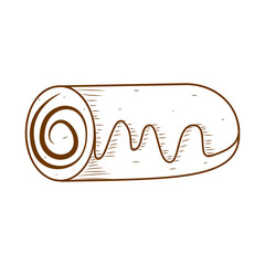 delicious bread outline