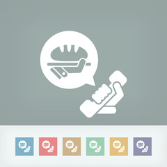 Fototapeta premium Take away food order
