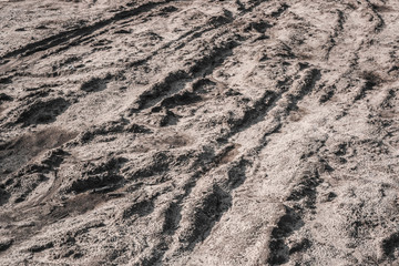 Beautiful contrast stains of the earth's surface, texture