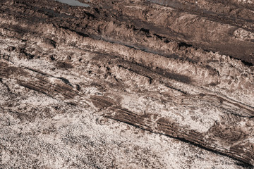 Beautiful contrast stains of the earth's surface, texture