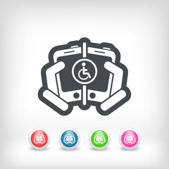 Handicap tablet connection