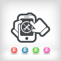 Smartphone setting icon