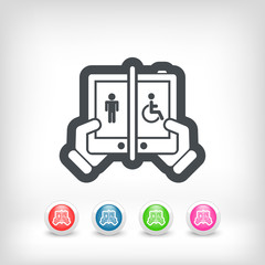 Disabled social network