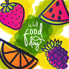 world food day background design
