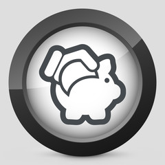 Business coin icon
