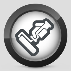 Painter roll icon © Myvector