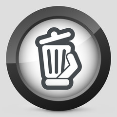 Trash can icon