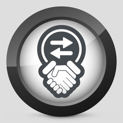 Exchange agreement icon