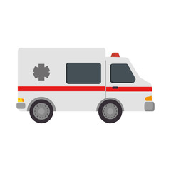 ambulance car isolated icon