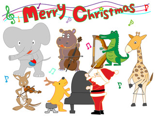動物園のクリスマスコンサート