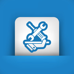 Technical assistance service icon