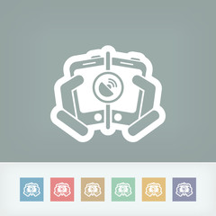 Mobile connection icon