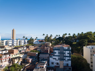 Obraz premium Top view of metropolitan city