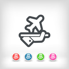 Airplane icon