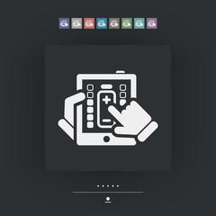 Tablet battery concept