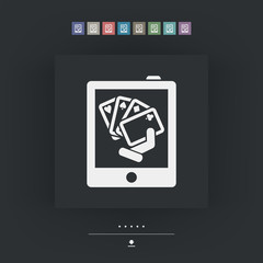 Poker game icon