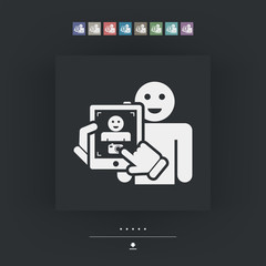 Digital photo concept