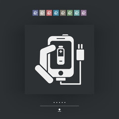 Phone charge icon