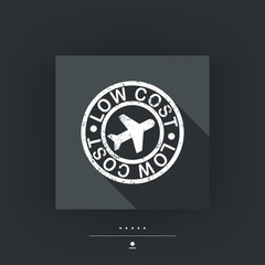 Lowcost airline icon