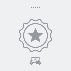 Star vector web icon