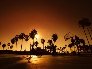 Southern Californial Outdoor Basketball