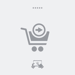 Forward web shop icon