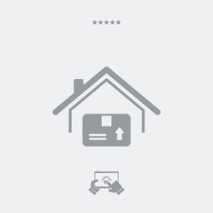 Delivery services - Minimal modern icon