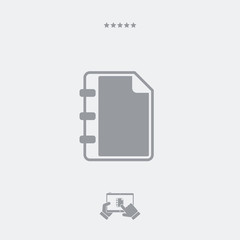 Book - Minimal single icon